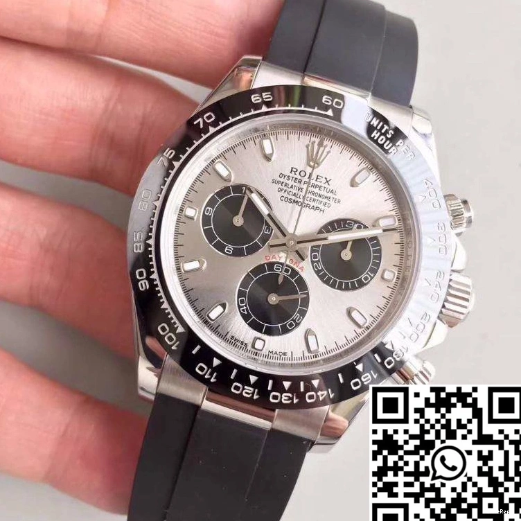 116519LN Silver Daytona Cosmograph Rolex AR Dial Factory 0518